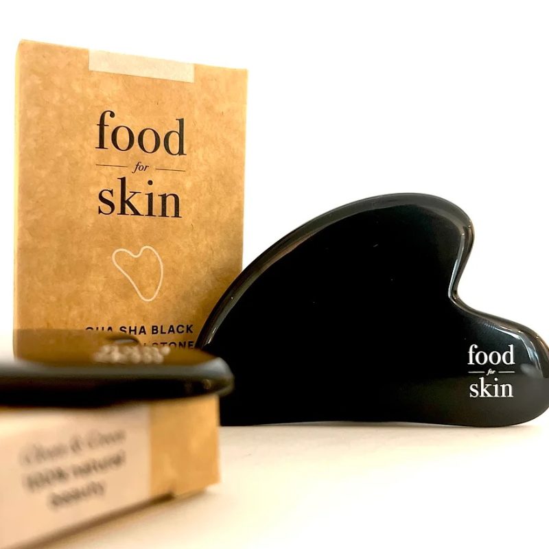 Gua Sha steen Food for skin