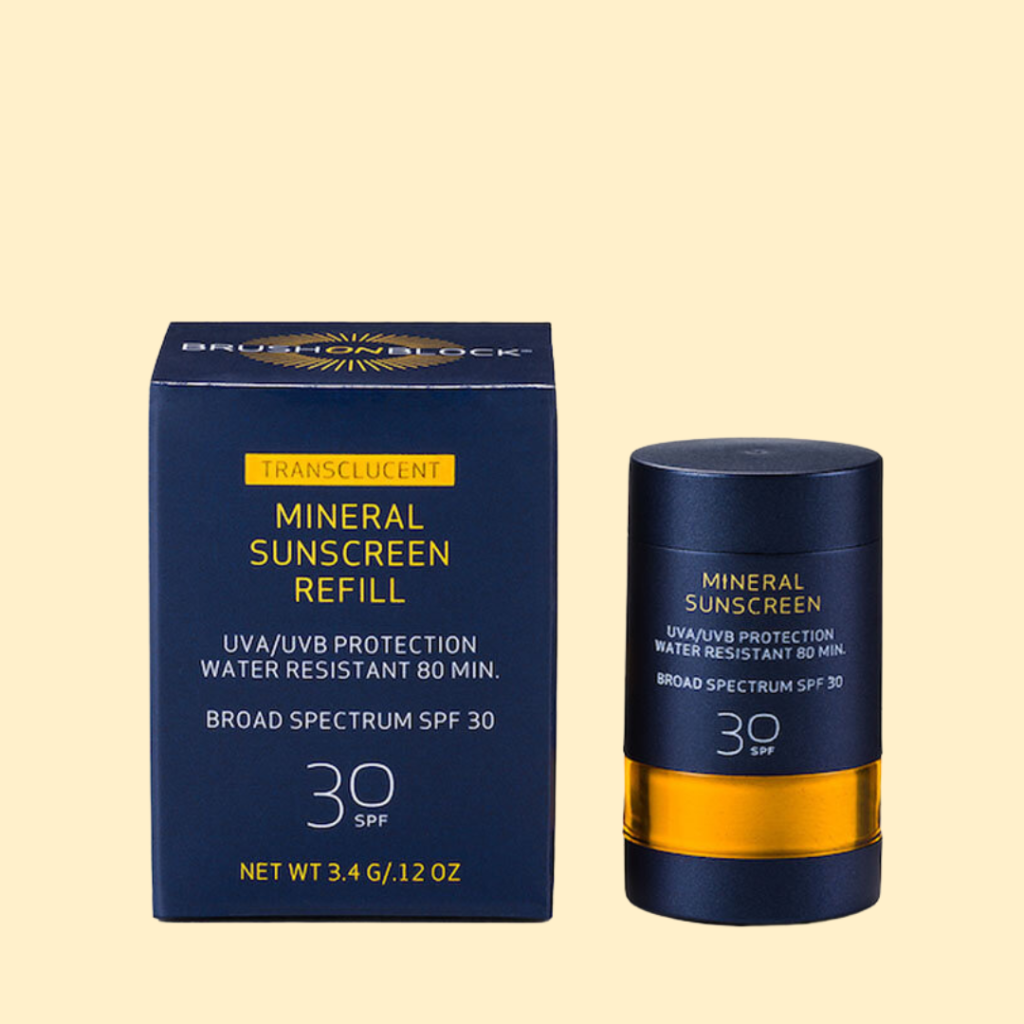 Brush on block transparant refill