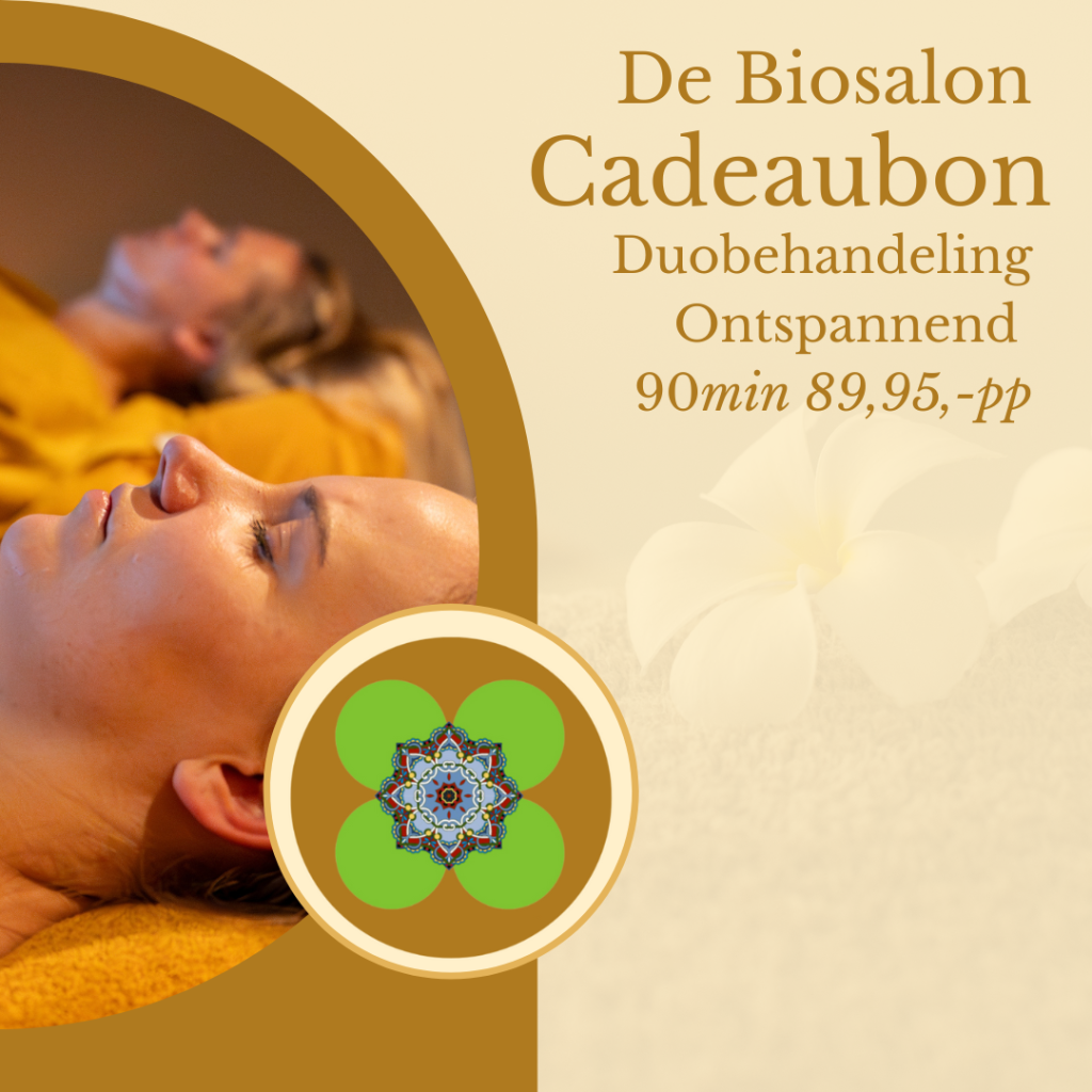 Cadeaubon: duobehandeling 90min