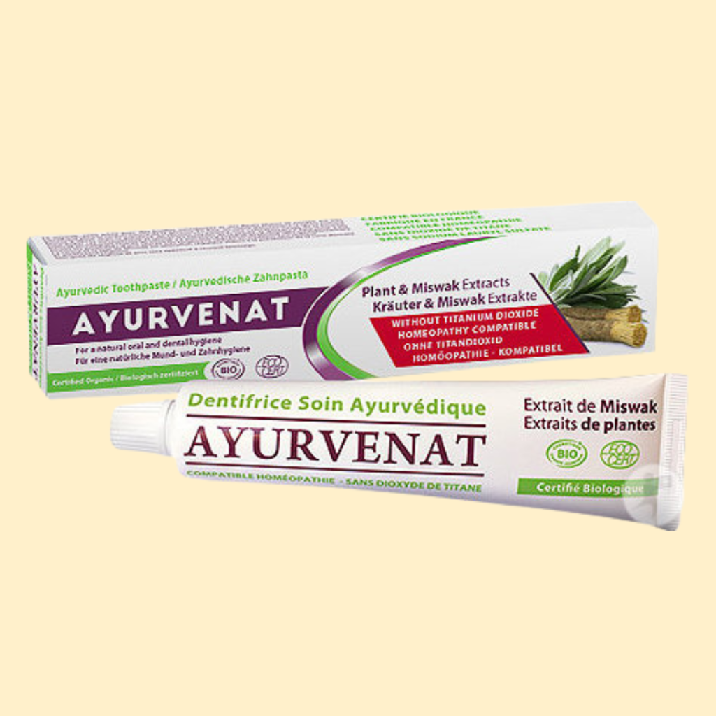 Ayurvedische tandpasta