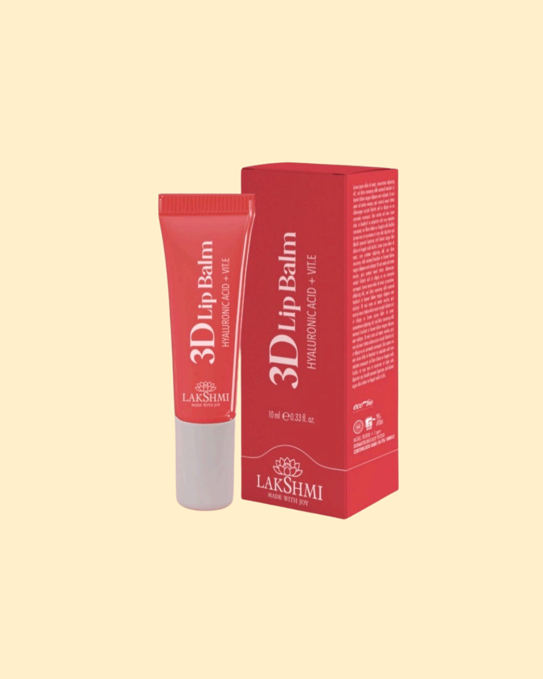 3D Lipbalm met hyaluronzuur