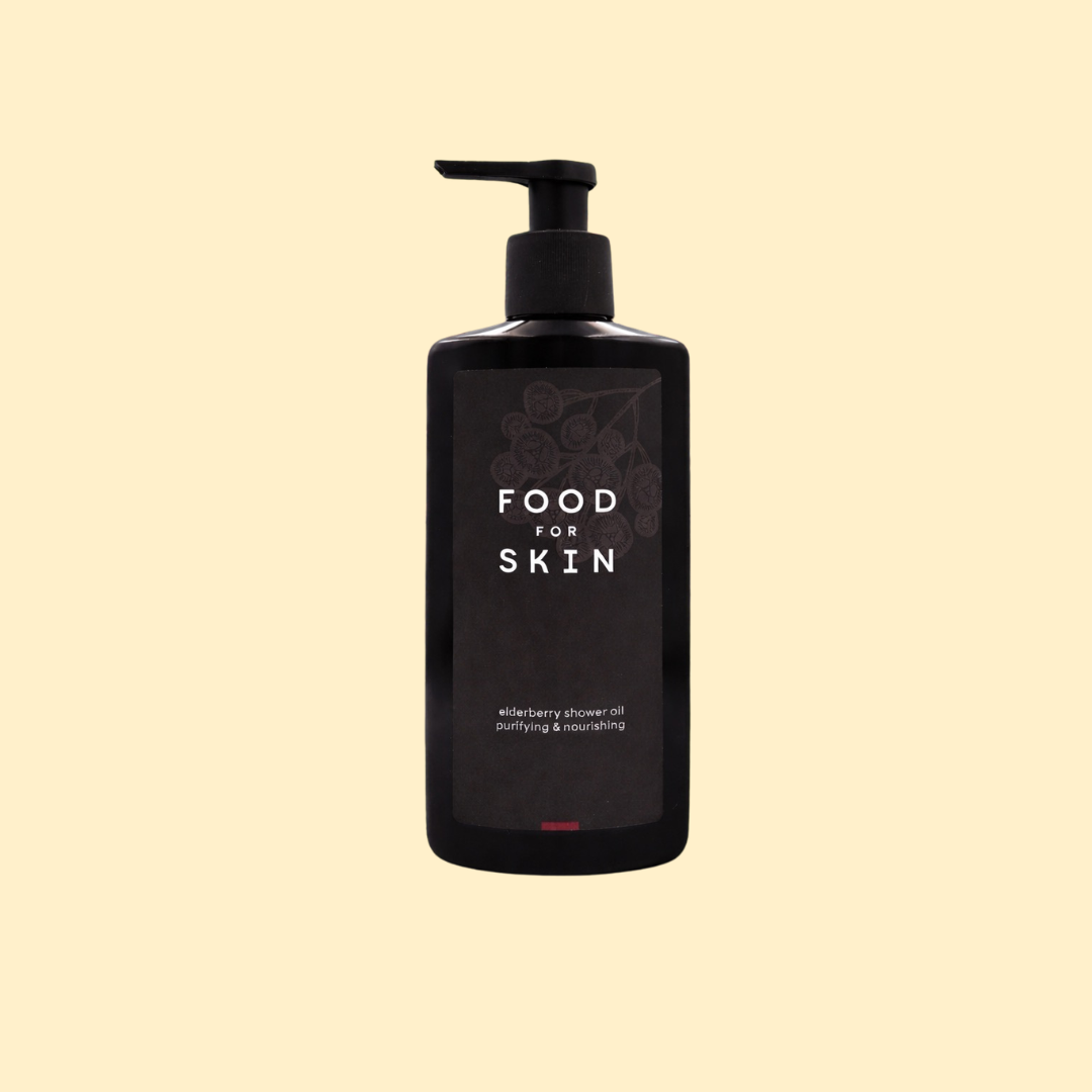 Food for skin: Eldeberry doucheolie 150ml